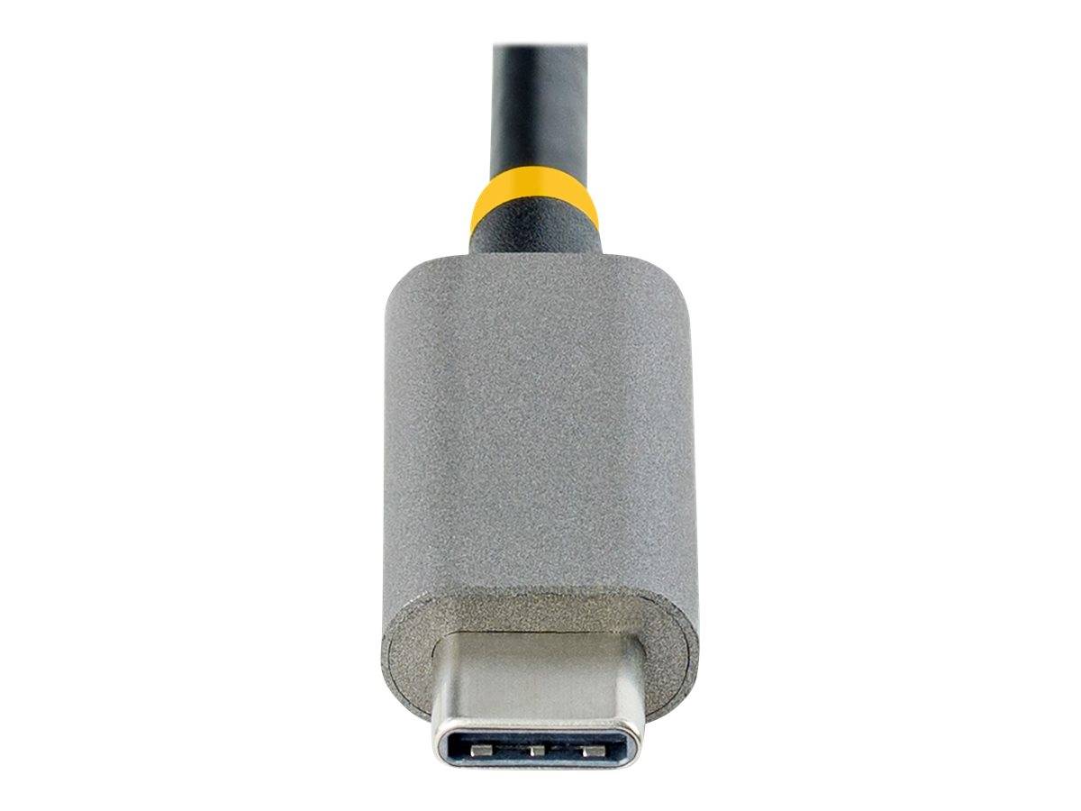 StarTech.com 4-Port USB-C Hub with 100W Power Delivery Pass-Through Charging, 2x USB-A + 2x USB-C, 5Gbps, USBC Hub w/ 1f