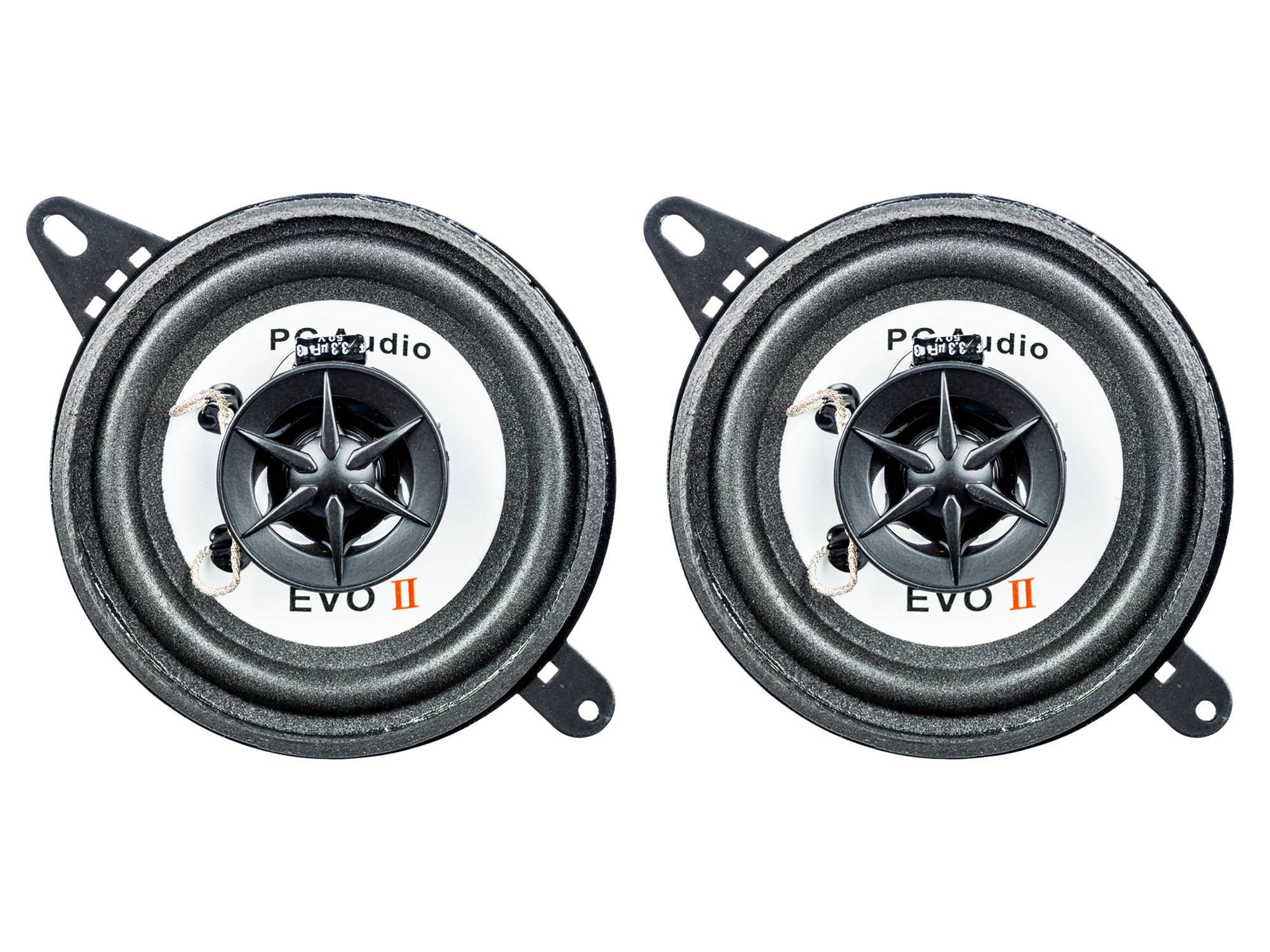 PG Audio 87 mm , Koax 8,7 cm Coax Front Auto Lautsprecher Armaturenbrett B Ware