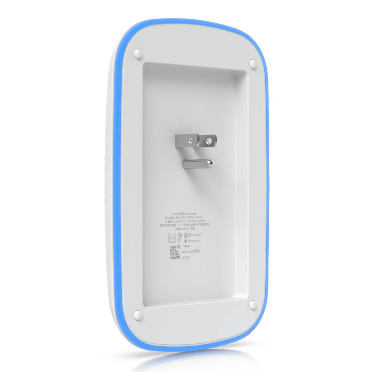 UbiQuiti UniFi U6 - Wi-Fi-Range-Extender - Wi-Fi 6 - 2.4 GHz - 5 GHz - zur Wandm