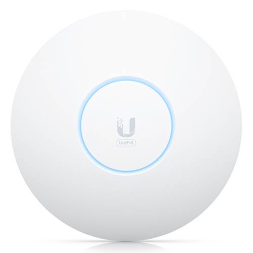 UbiQuiti UniFi U6 - Accesspoint - Wi-Fi 6E - 2.4 GHz, 5 GHz, 6 GHz - Wand- / Dec