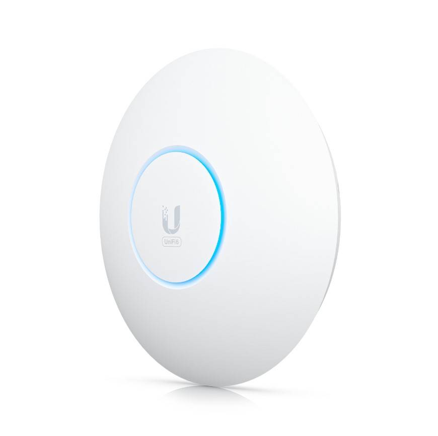 Ubiquiti UniFi U6 - Accesspoint - Wi-Fi 6E - 2.4 GHz, 5 GHz, 6 GHz