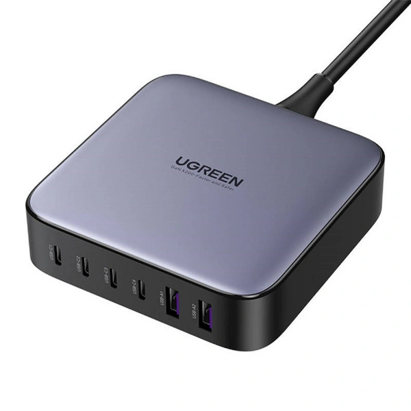UGREEN 200W Desktop-Ladegerät Fast Charger Schnellladegerät 2USB-A+4USB-C UGREEN 200W Desktop-Ladegerät Fast Charger Schnellladegerät 2USB-A+4USB-C