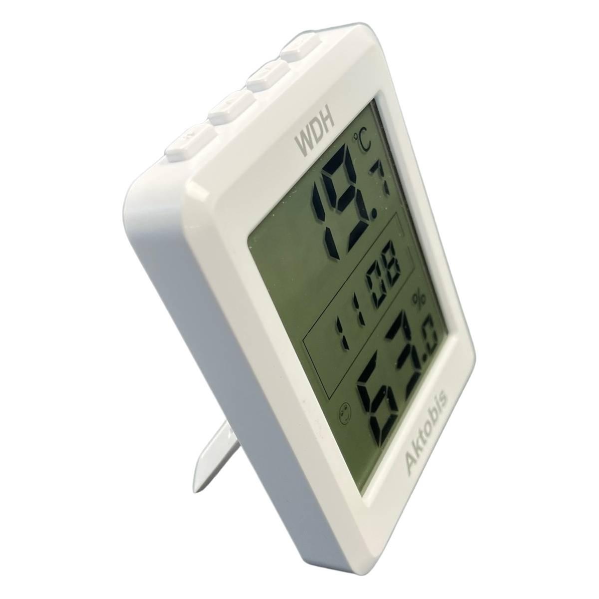 WDH Thermo-Hygrometer mit Uhr und Datum WDH-TH205
