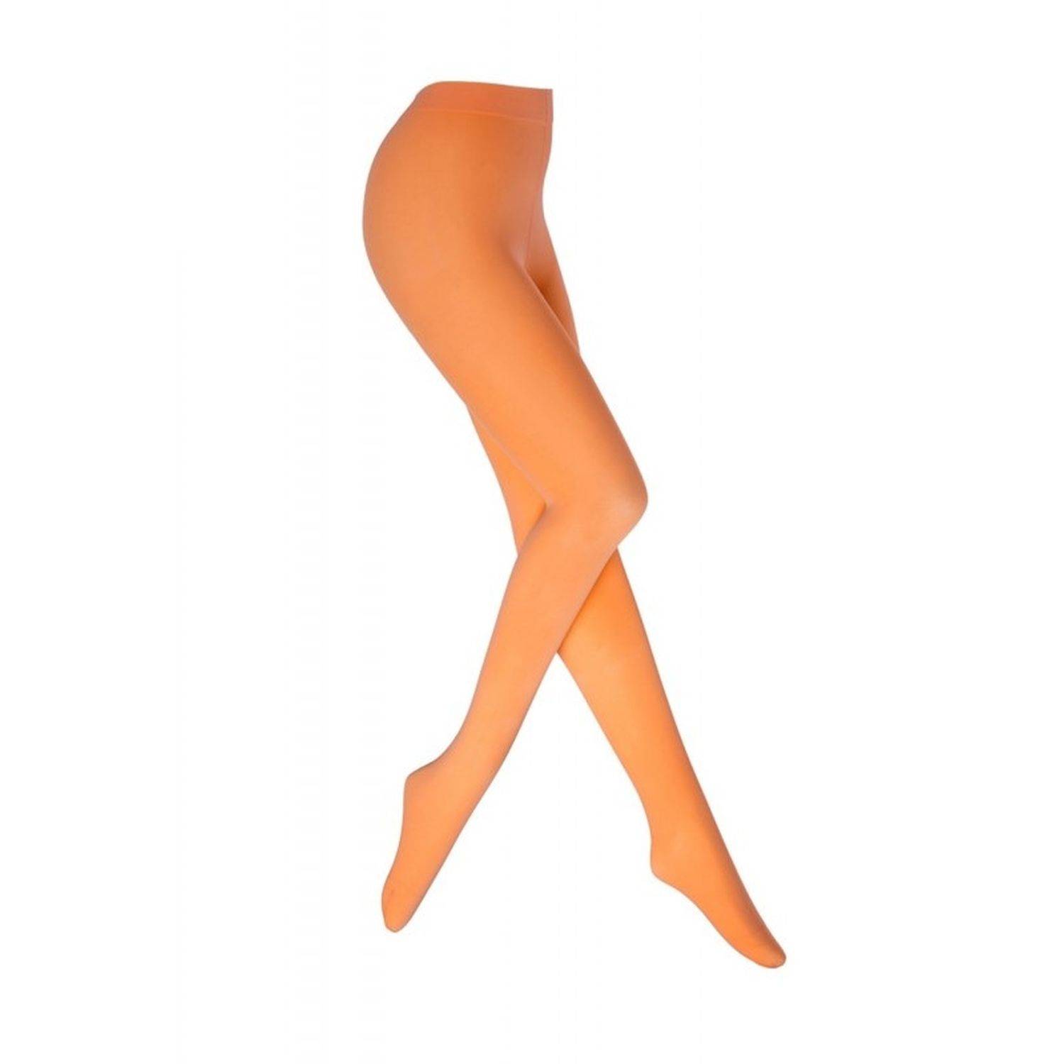 Klassische Strumpfhose 60 DEN Einheitsgröße Blickdicht Strümpfe Fleece-Thermosocken für Damen & Frauen Rosa/Orange