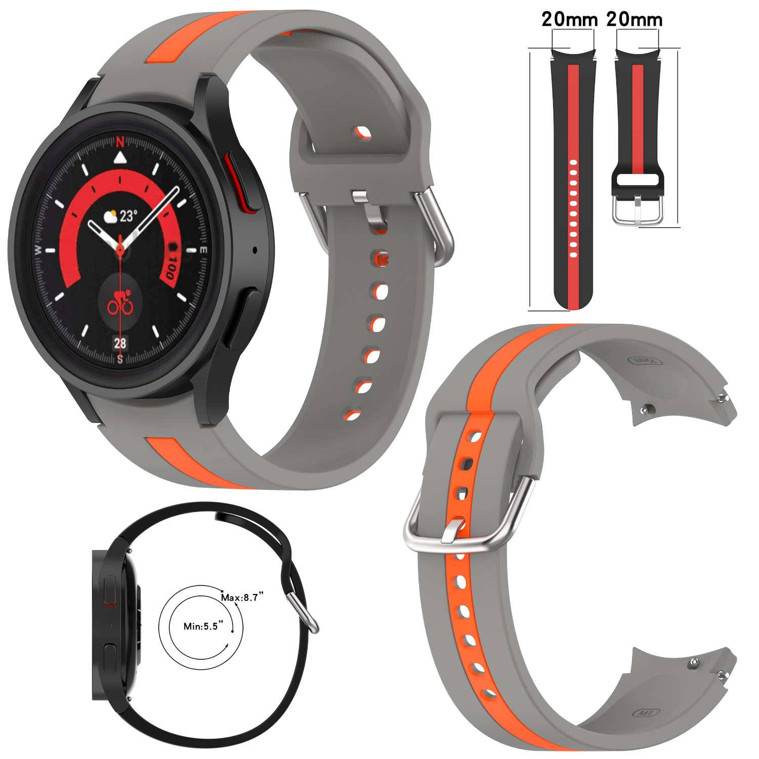 Für Samsung Galaxy Watch FE 6 5 4 Normal Pro Classic Silikon Armband