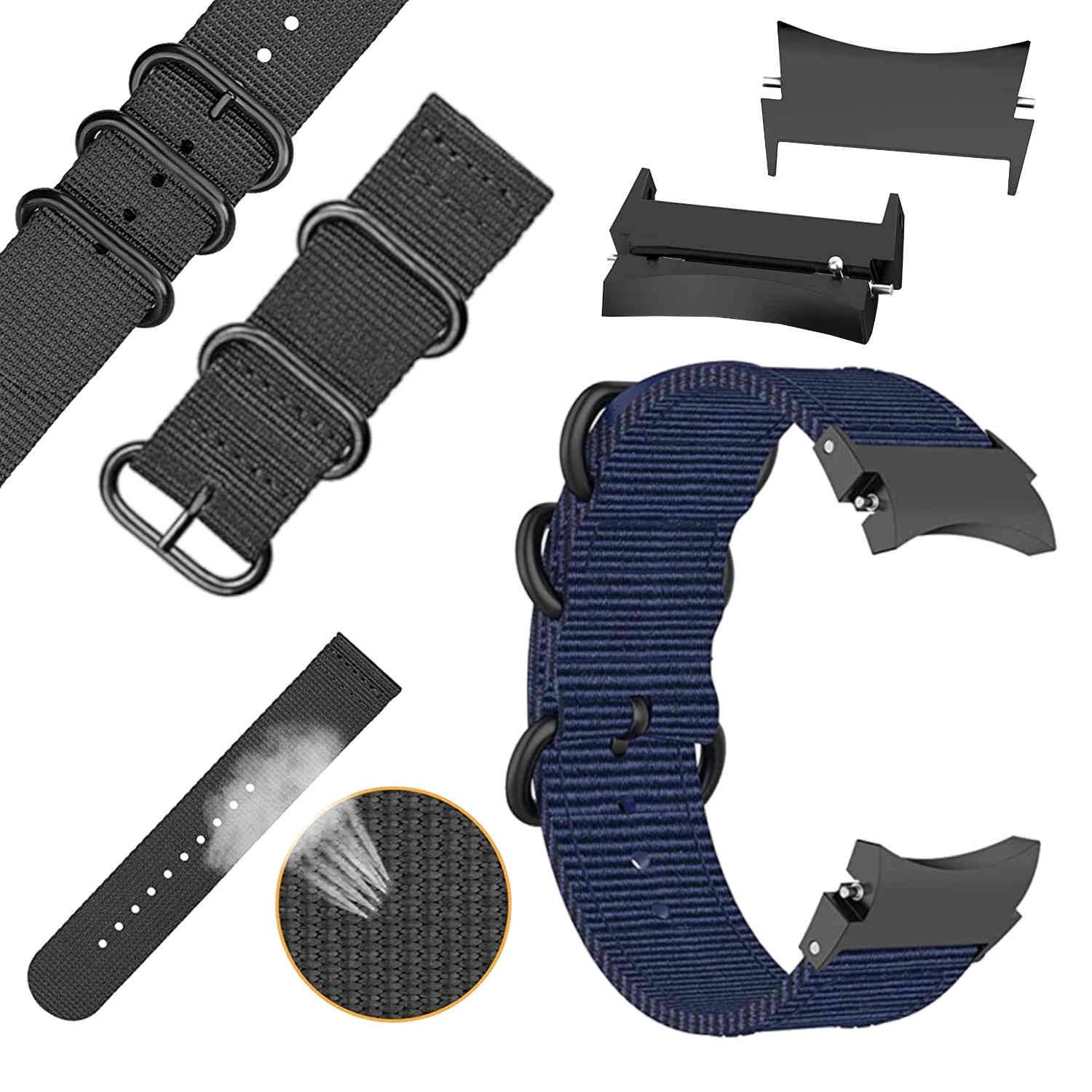 Für Samsung Galaxy Watch FE 6 5 4 Normal Pro Classic Nylon Armband