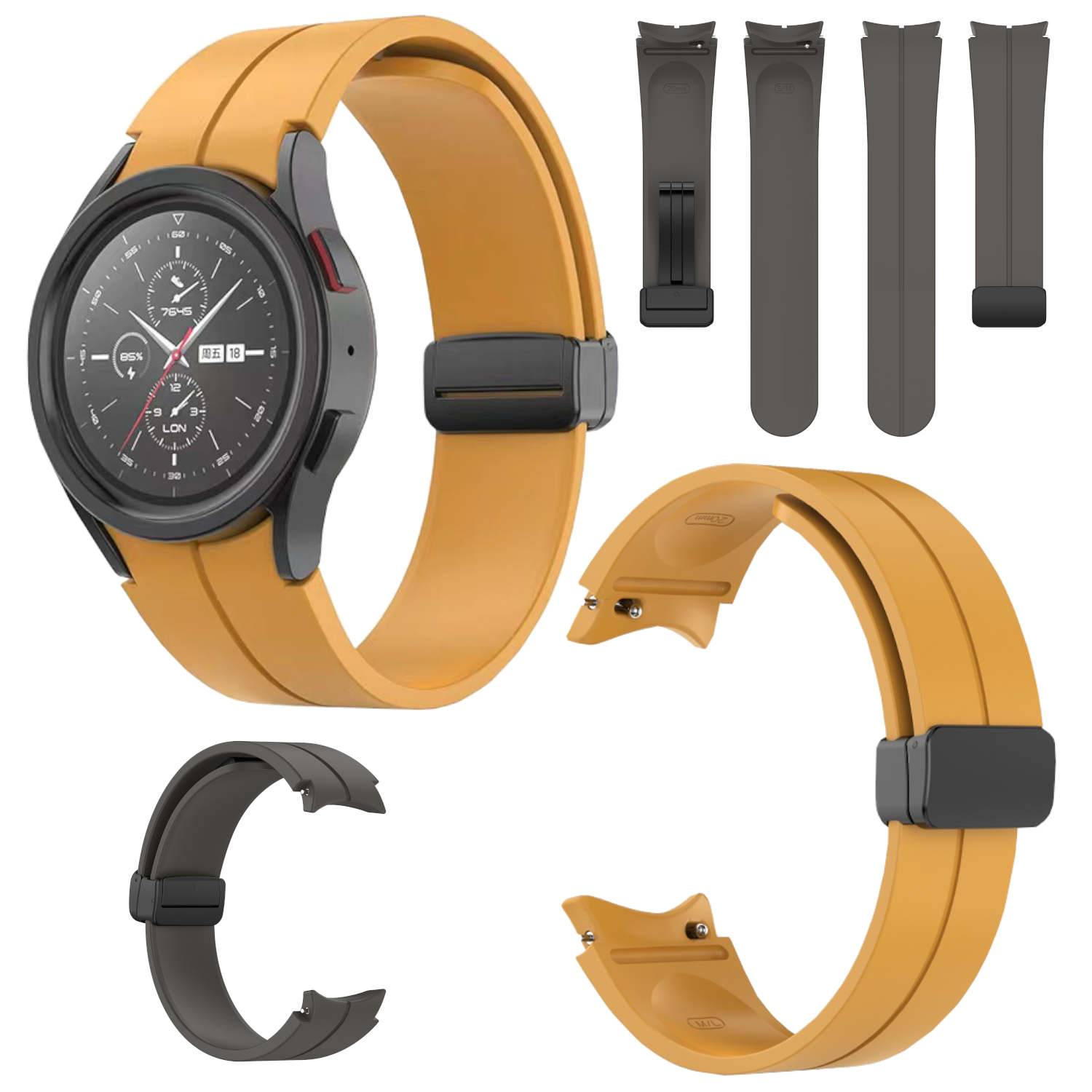 Für Samsung Galaxy Watch FE 6 5 4 Normal Pro Classic Silikon Armband