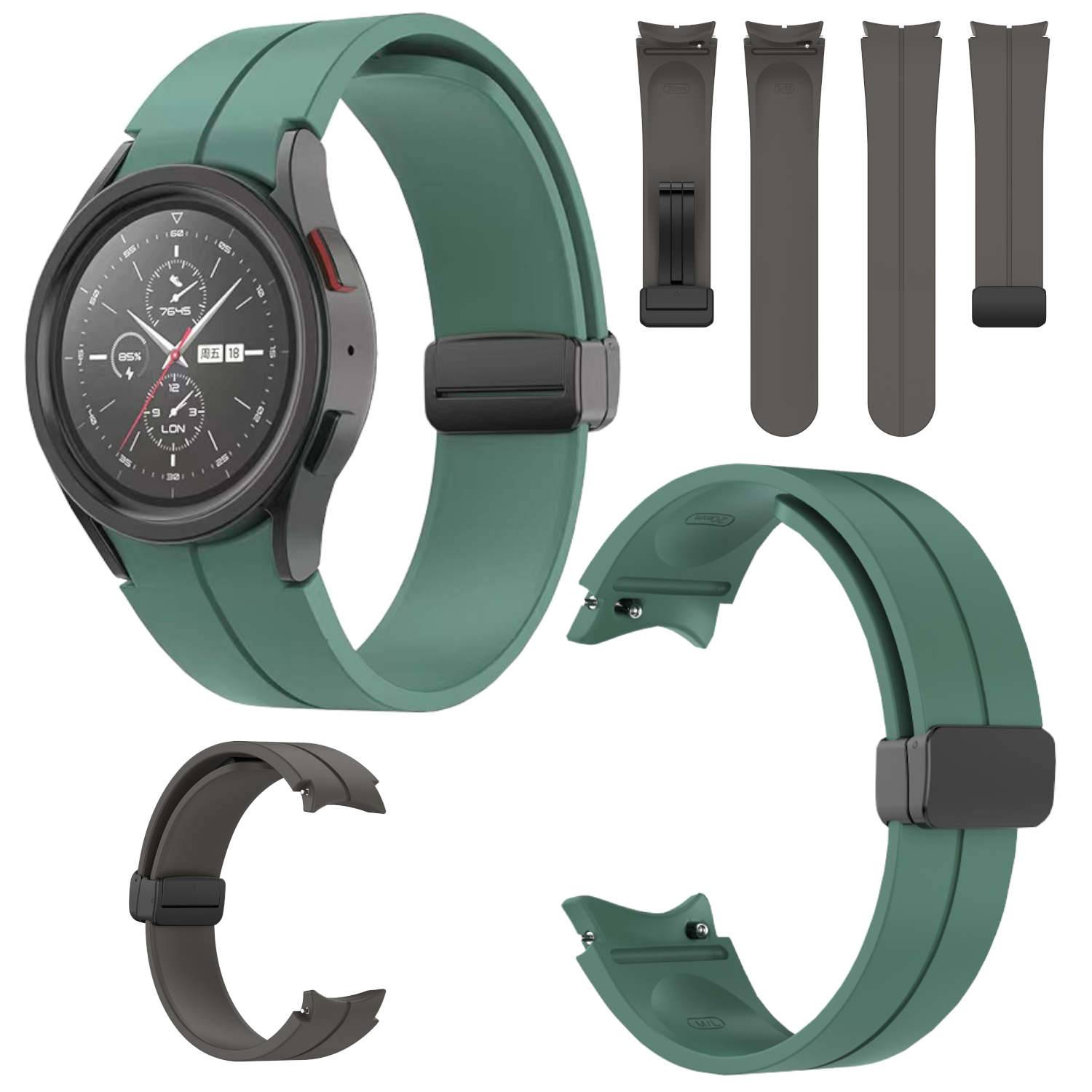 Für Samsung Galaxy Watch FE 6 5 4 Normal Pro Classic Silikon Armband