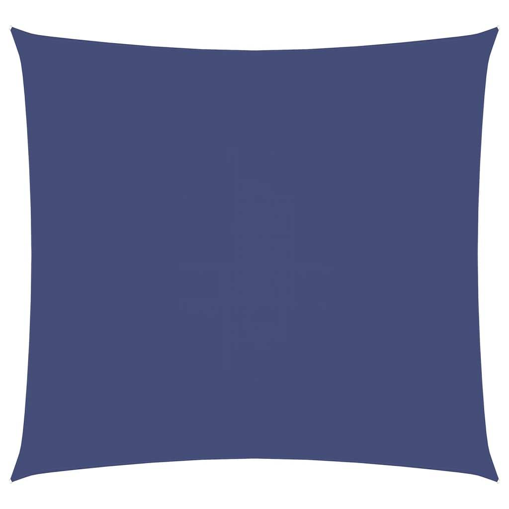 vidaXL Sonnensegel Oxford-Gewebe Quadratisch 7x7 m Blau