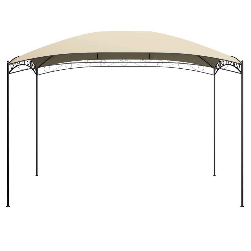 vidaXL Pavillon 3x4x2,65 m Creme 180 g/m²