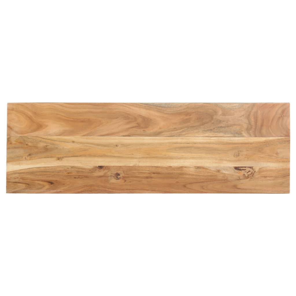 vidaXL Konsolentisch 110x35x75 cm Akazie Massivholz