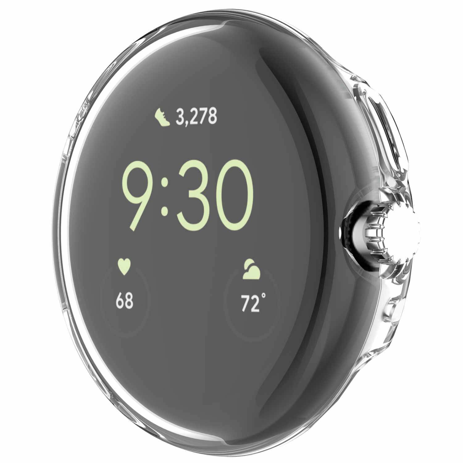 Für Google Pixel Watch 3 41mm / 2 / 1 360 Grad Schock Silikon Hülle