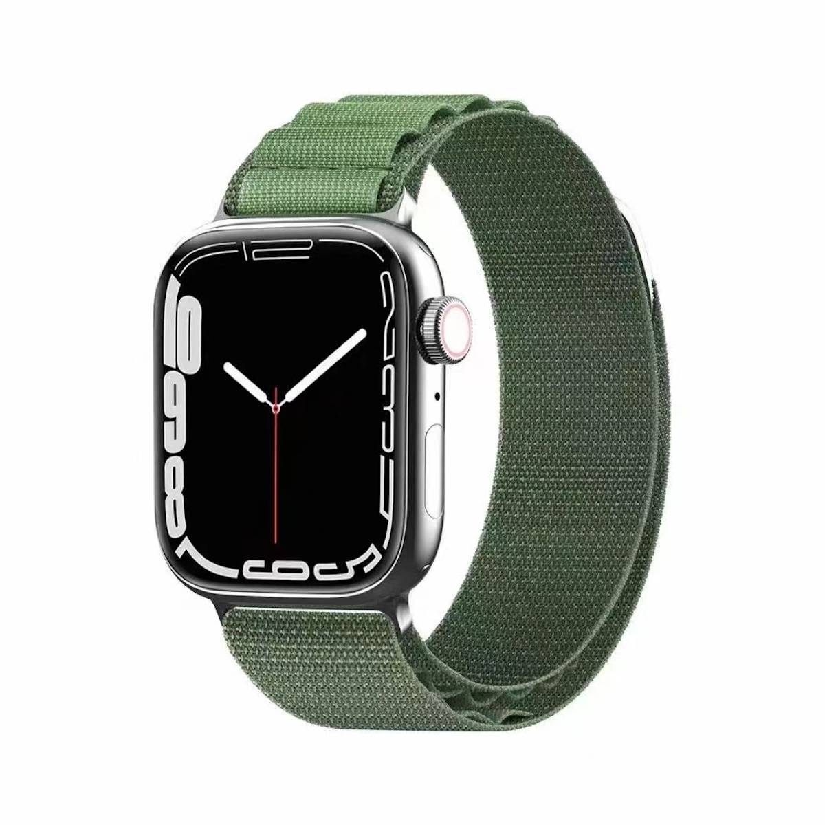 Für Apple Watch Ultra 1 + 2 49mm Uhr Kunststoff / Nylon Armband Sport