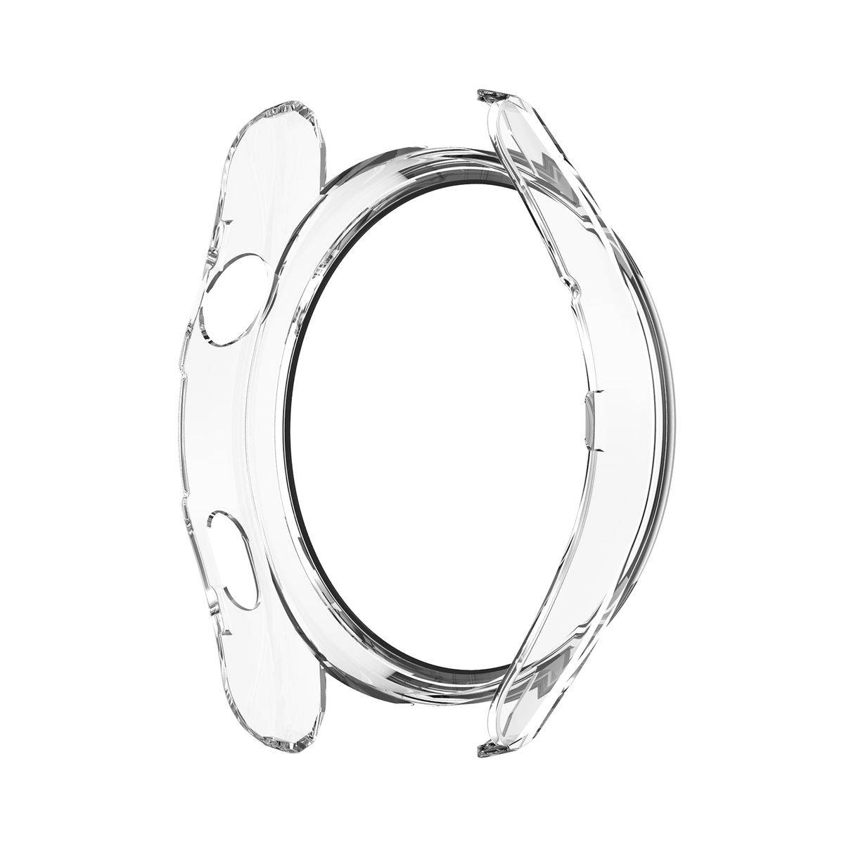 Für Huawei Watch 3 Pro 2 in 1 Shockproof Hart Uhr Tasche Etuis Hülle Cover + H9 Hart Glas Transparent