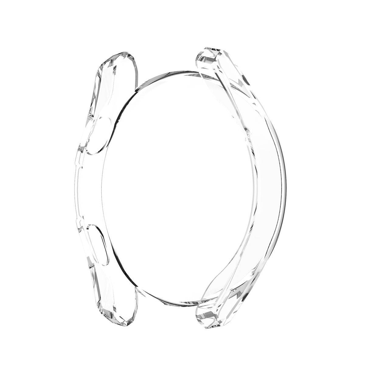 Für Huawei Watch 3 Pro Uhr 360 Grad Schock TPU Silikon Hülle Tasche Etuis Transparent