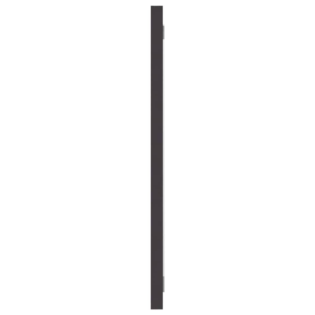 vidaXL Badspiegel Grau 90x1,5x37 cm Holzwerkstoff