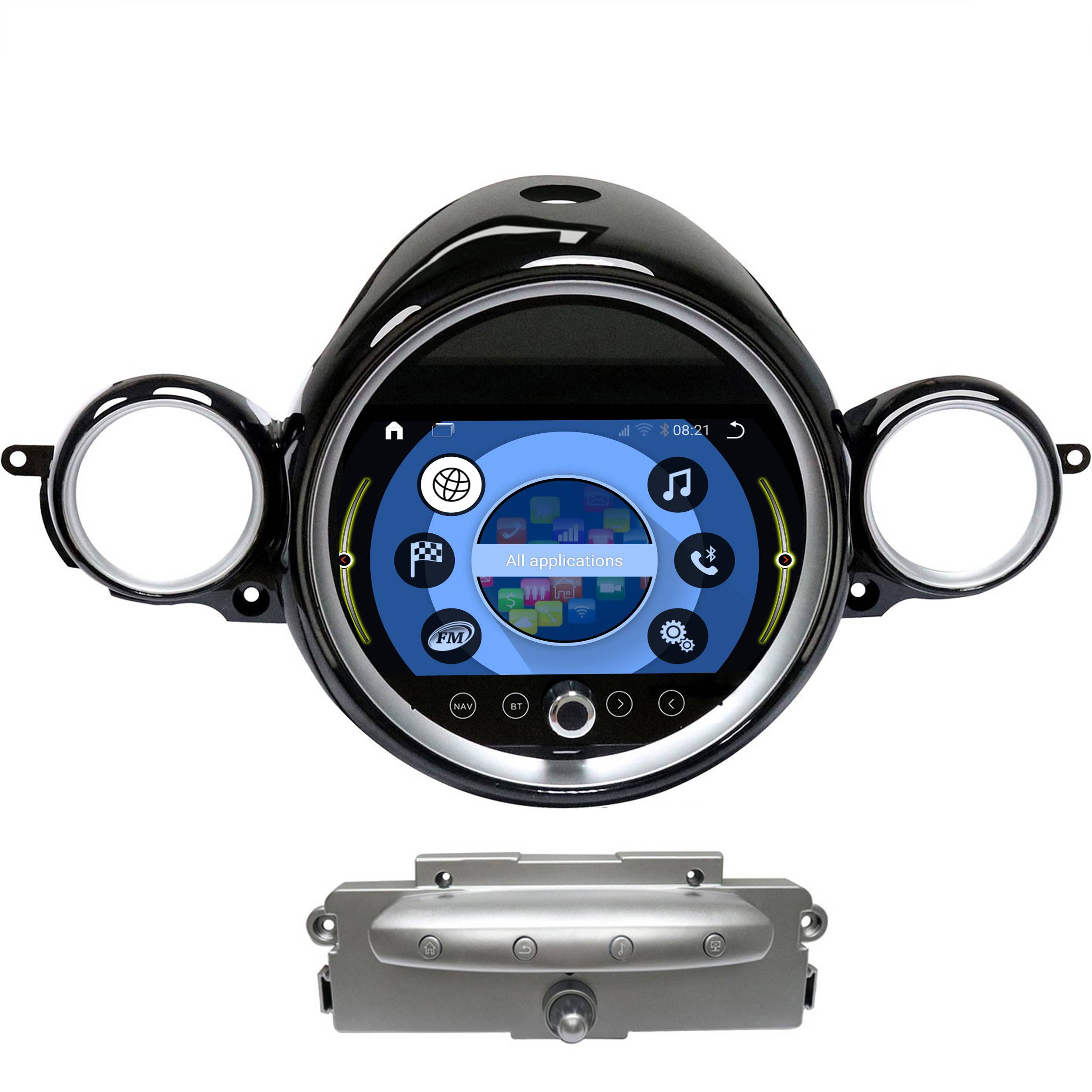 Für Mini R55 R56 R57 9" Touchscreen Android Autoradio Navigation Carplay