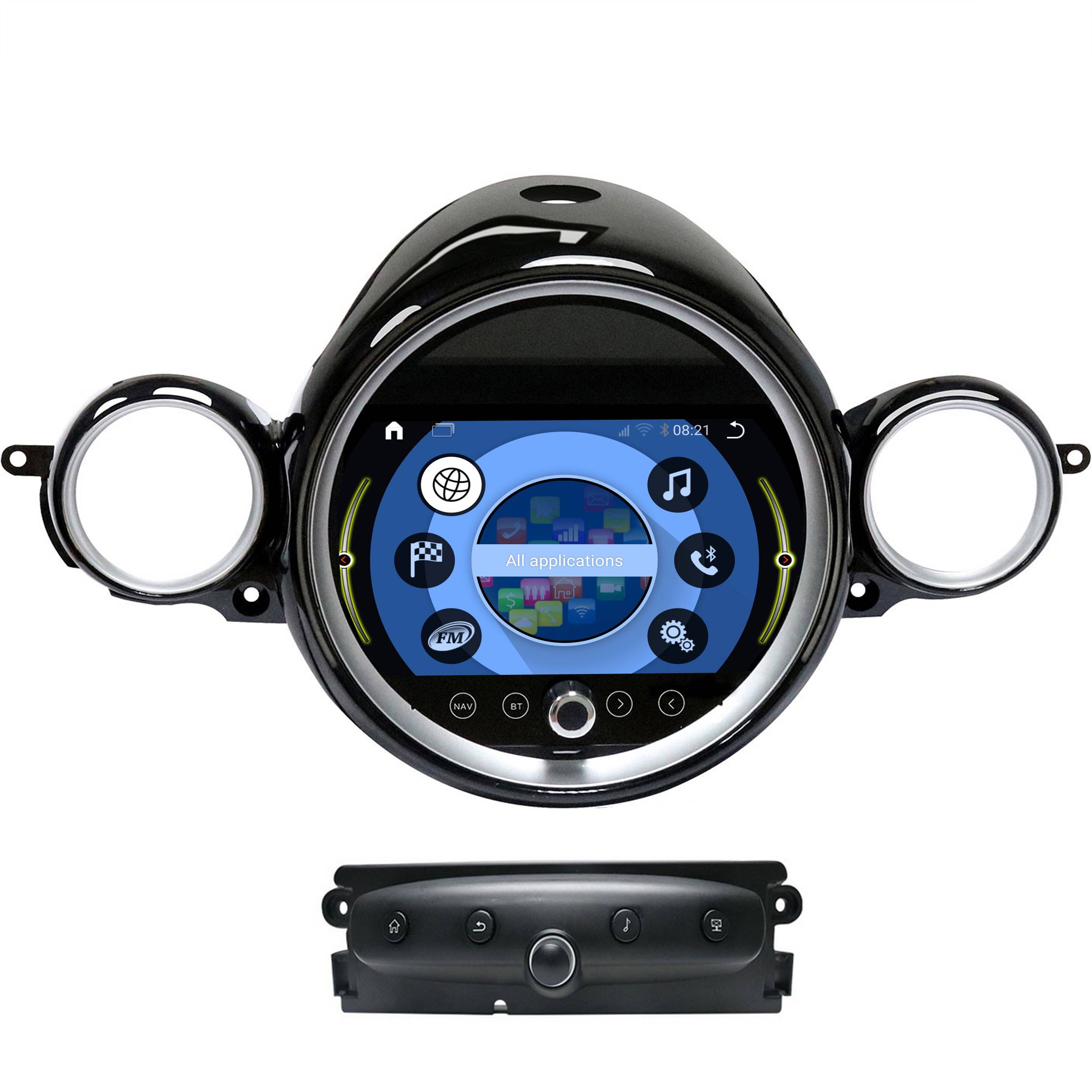 Für Mini R55 R56 R57 R58 R60 R61 9" Touch Android Autoradio GPS Navi Carplay