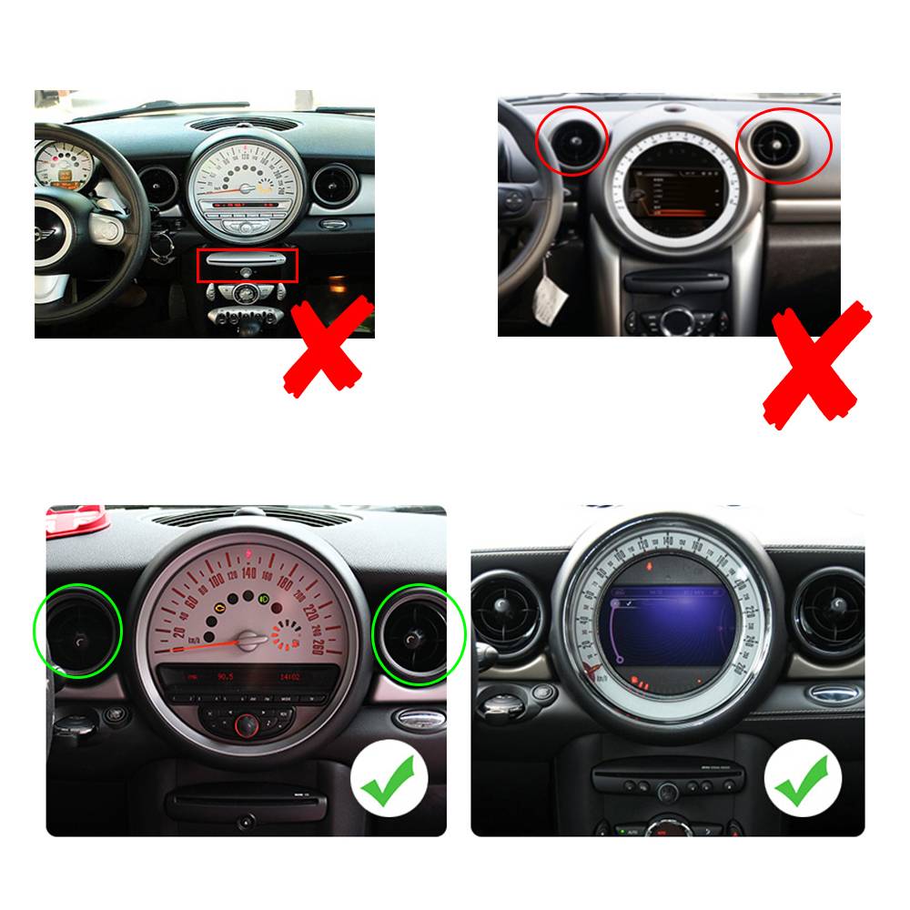 Für Mini R55 R56 R57 R58 R60 R61 9" Touch Android Autoradio GPS Navi Carplay