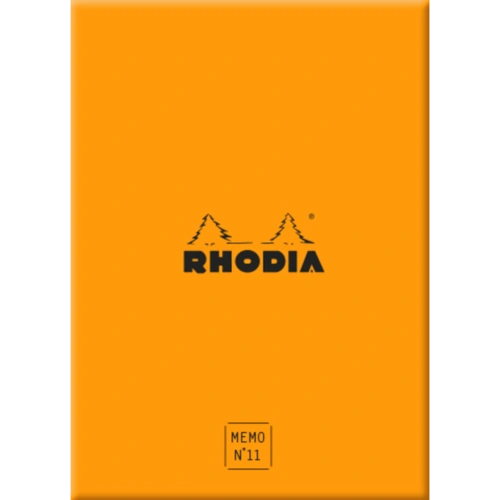 Rhodia Box Memoblock N°11 (7,5 x 10,5 cm) liniert 240 Blatt - Orange 194050C Rhodia Box Memoblock N°11 (7,5 x 10,5 cm) liniert 240 Blatt - Orange 194050C