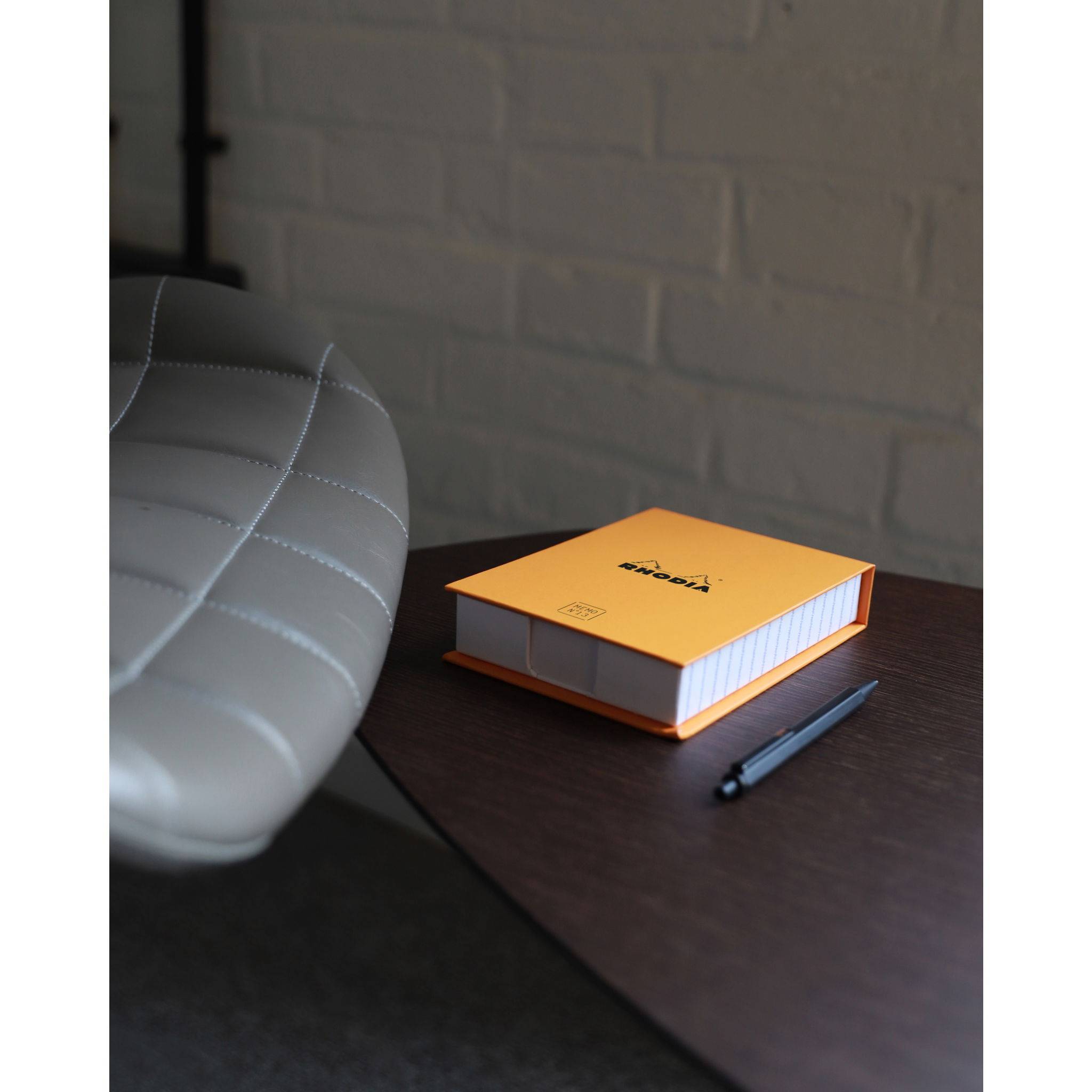 Rhodia Box Memoblock N°13 (10,5 x 14,8 cm) liniert 240 Blatt - Orange 194053C