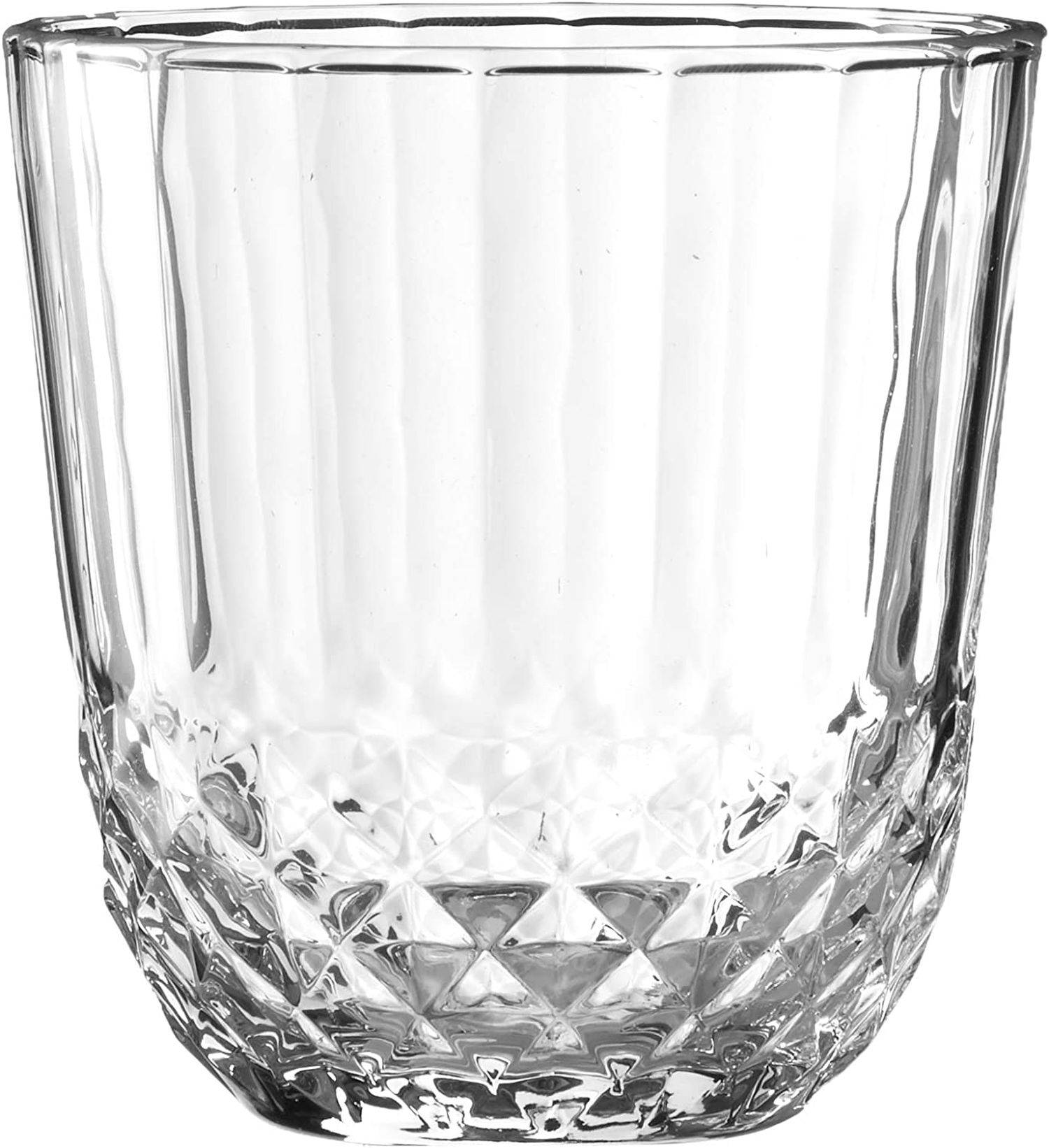 Diony Whiskygläser-Set, 325 ml, altmodische Lowball-Bar-Becher zum Trinken von Bourbon, Scotch Whisky, 6 Stück