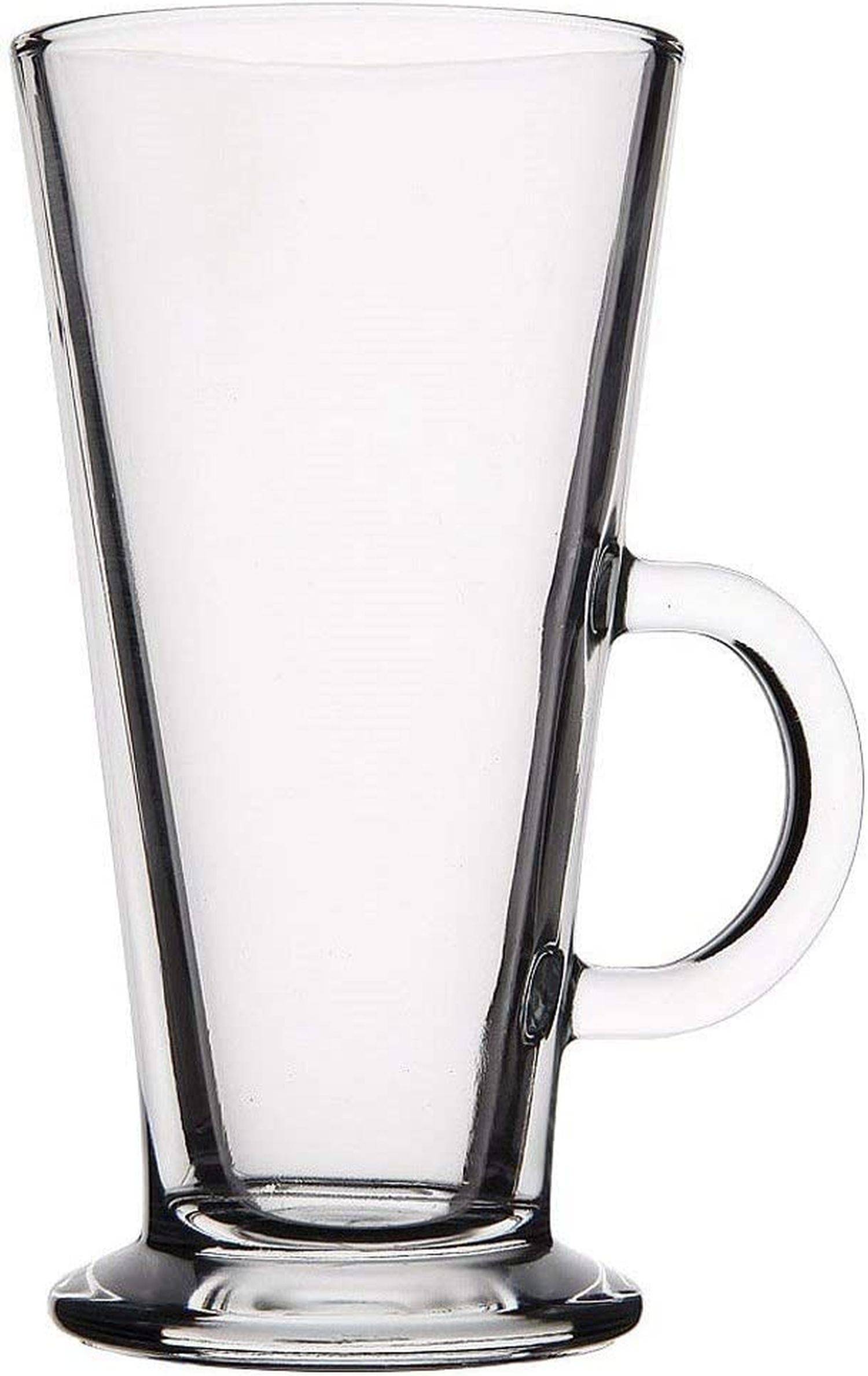 2x Pasabahce 2er-Set 55861 Teeglas mit Henkel 'Columbian 263ml für Tee, Latte Macchiato, Irish Coffee, Punsch, Glühwein