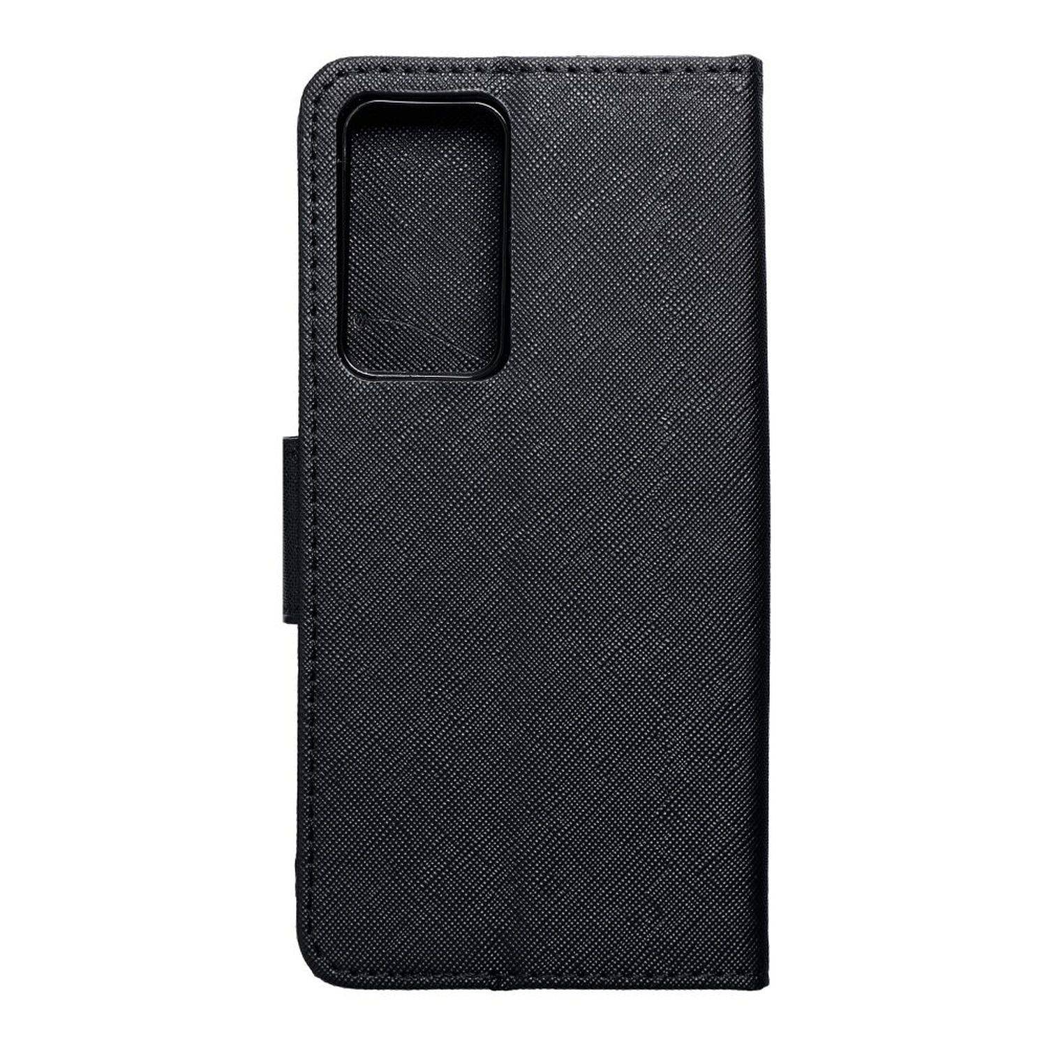 Buch Tasche "Fancy" kompatibel mit Xiaomi 12 Pro Hülle Schutzhülle mit Standfunktion, Kartenfach Schwarz