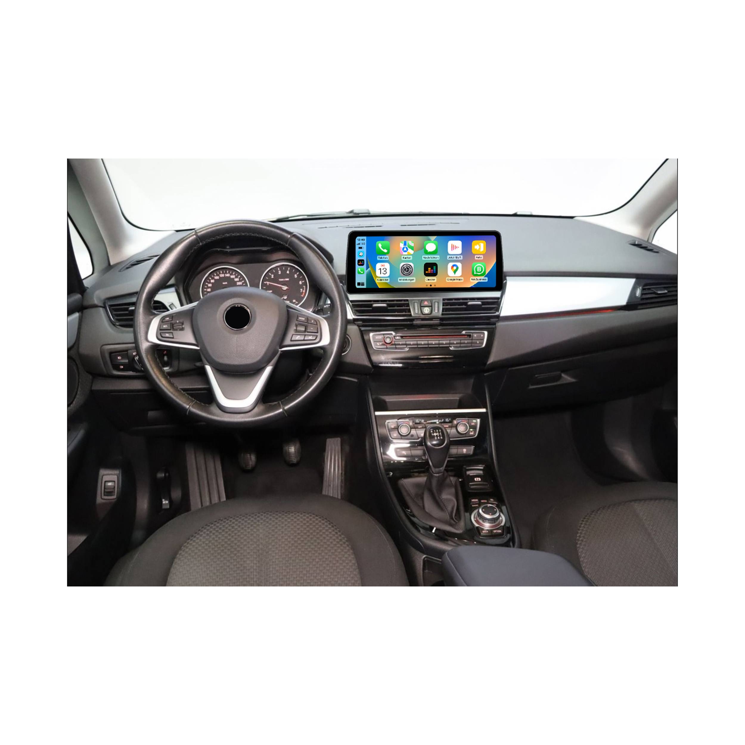Für BMW 2er EVO Active Gran Tourer F45 F46 12.3" Touch Android GPS Navi CarPlay