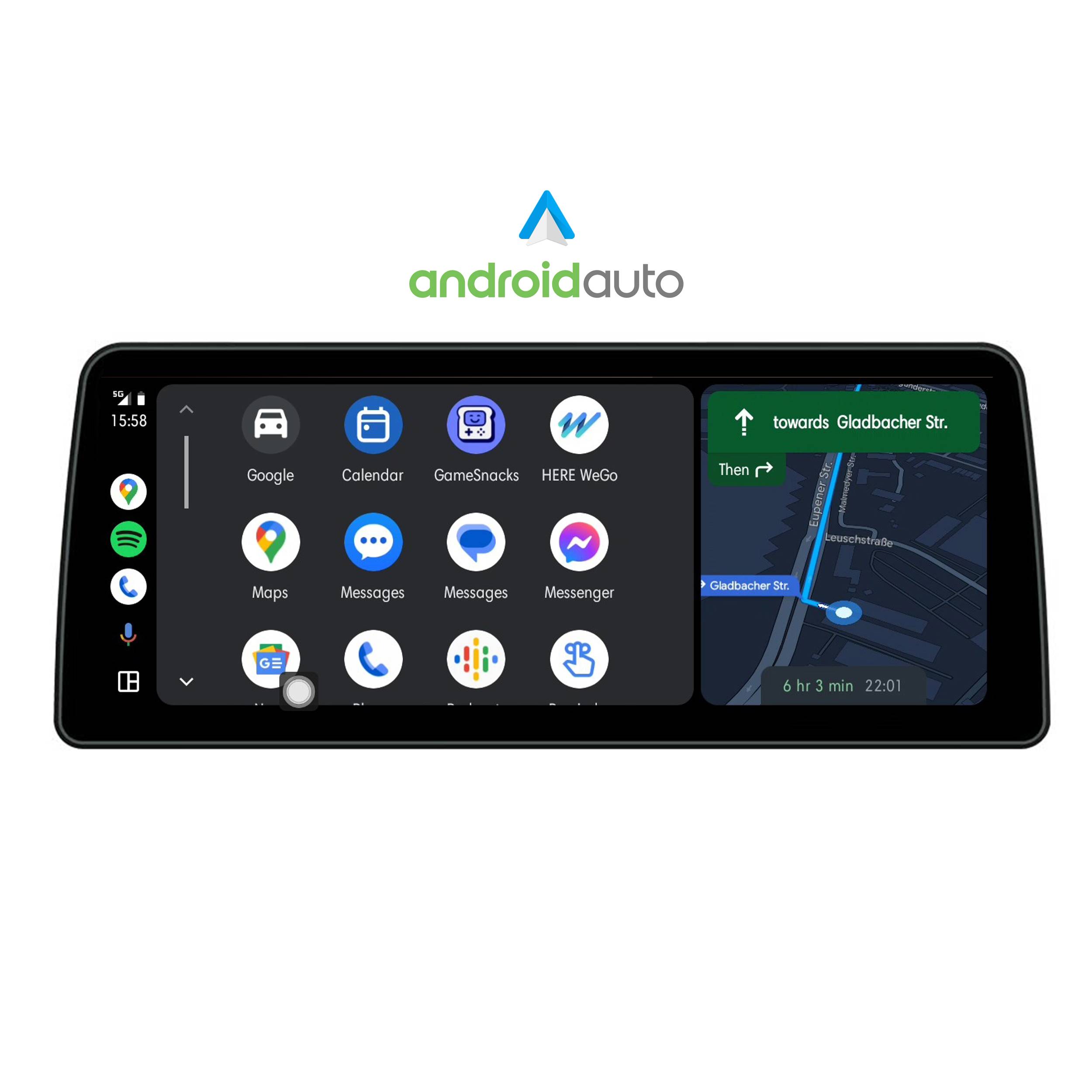 Für BMW X5 X6 F15 F16 EVO 12.3" Touchscreen Android GPS Navigation USB Carplay