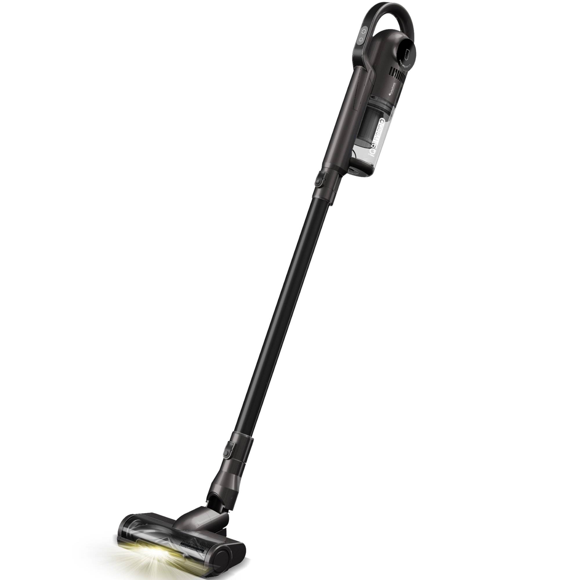 Turbo Tronic Akku-Staubsauger, >10 kpa, 35 Min. Laufzeit, ultra-Leichtgewicht, kabellos, beuttellos, Handstaubsauger mit Halterung und LED-Licht