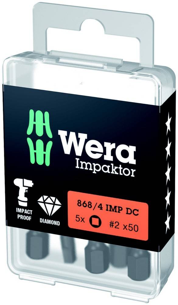 Wera Werk Bits 868/4 IMP DC DIY
