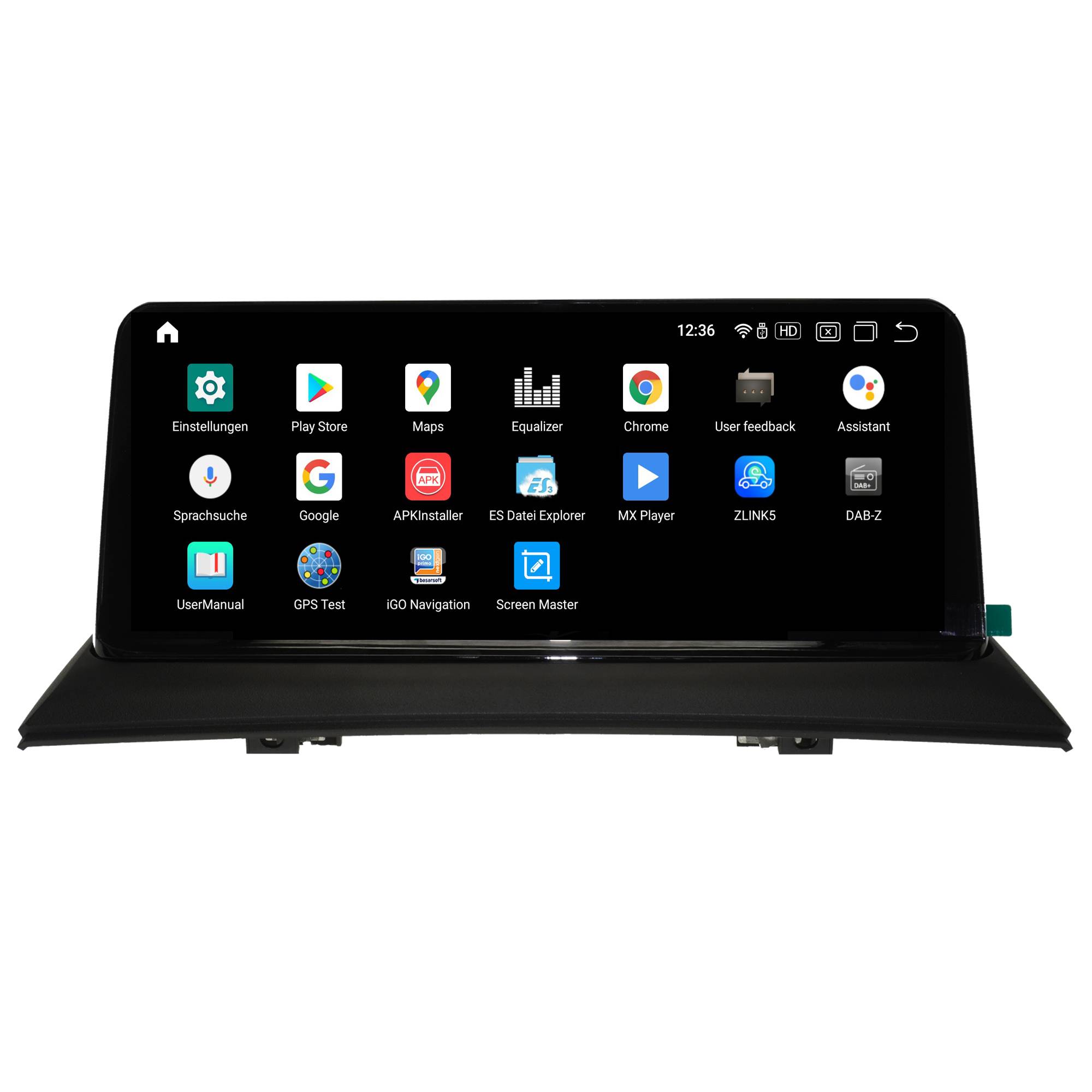 Für BMW X3 E83 + I-DRIVE 10.25 "Touchscreen Android GPS Navigation CarPlay