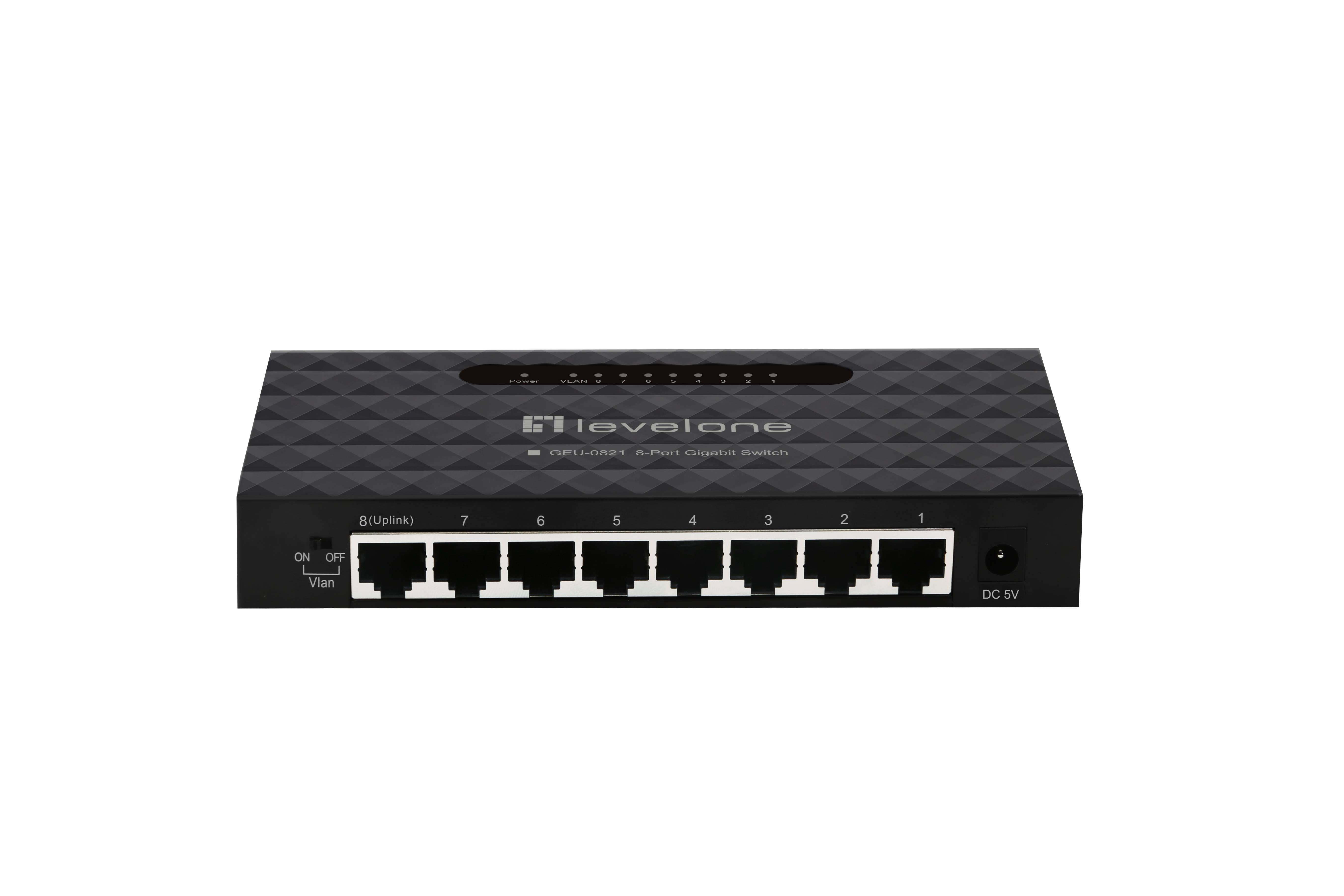 LevelOne GEU-0821 - Switch - 8 x 10/100/1000