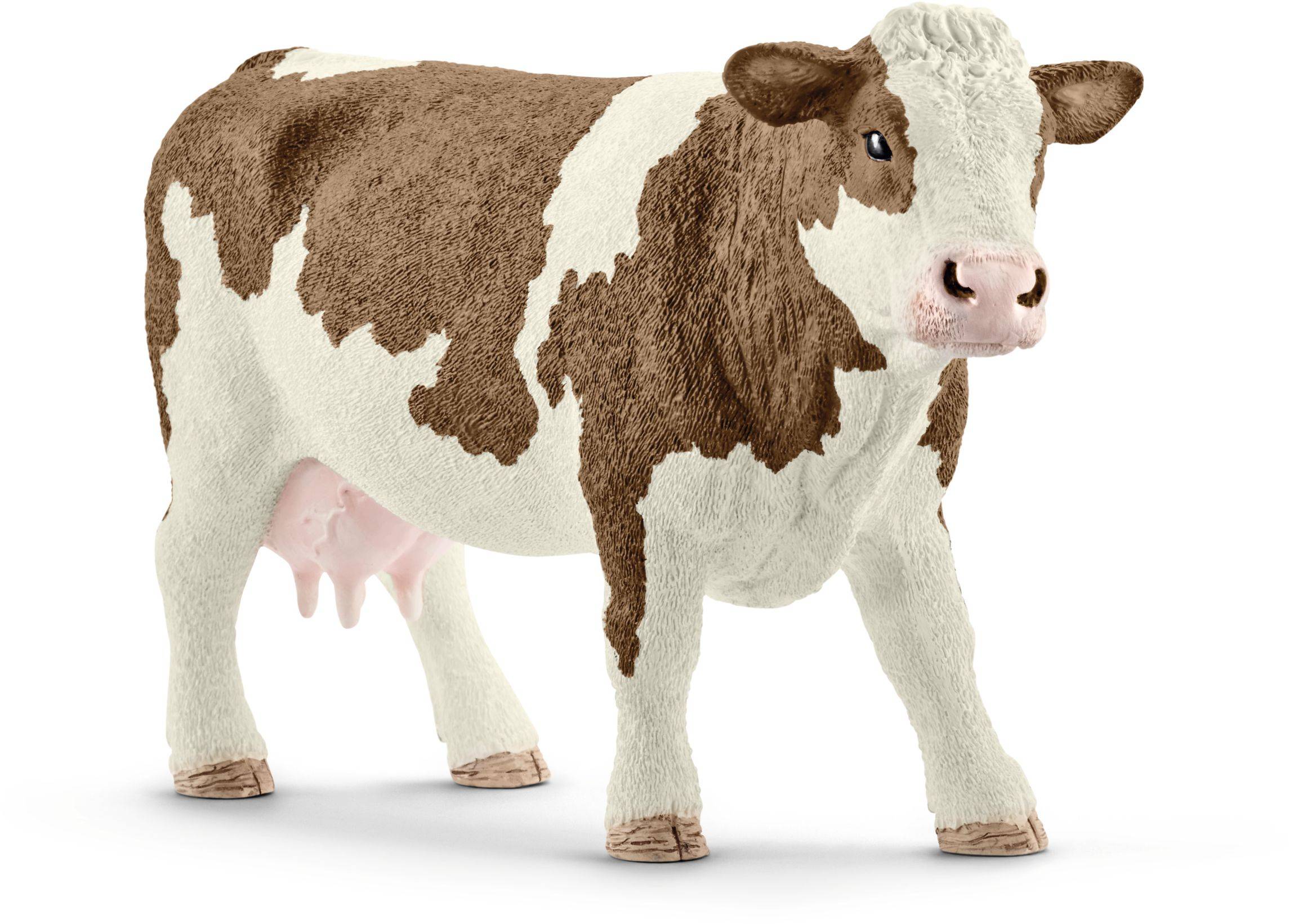 GW183d Schleich 13801 - Fleckvieh Kuh, mehrfarbig Neu & OVP