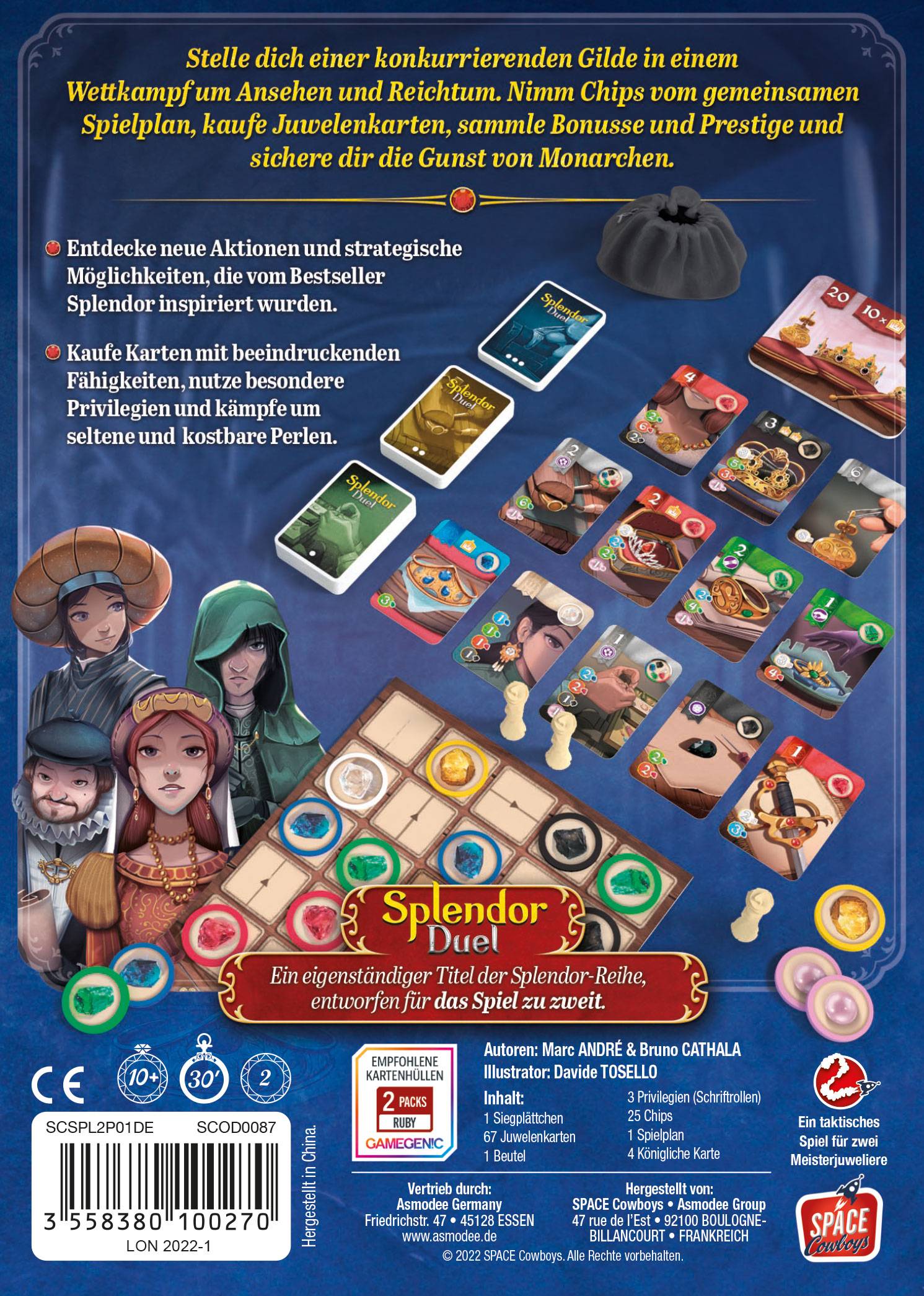 Space Cowboys - Splendor Duel Neu & OVP