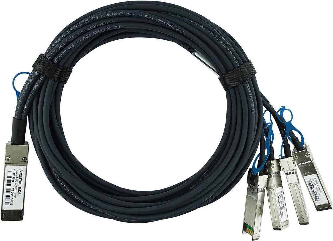 Dell Networking 17CWJ kompatibles BlueLAN QSFP28 DAC SC282701L3M26