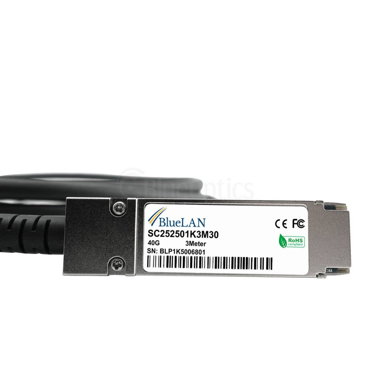 HPE JH697A kompatibles BlueLAN DAC QSFP SC252501K1M30