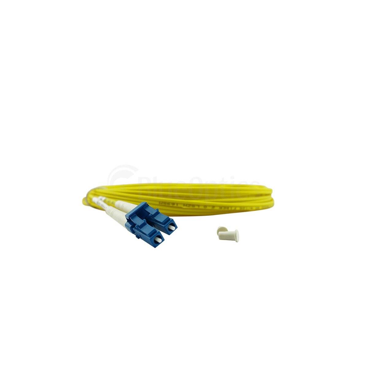 BLUEOPTICS - Duplex LWL Patchkabel LC-UPC/ST-PC Singlemode 0.5 Meter