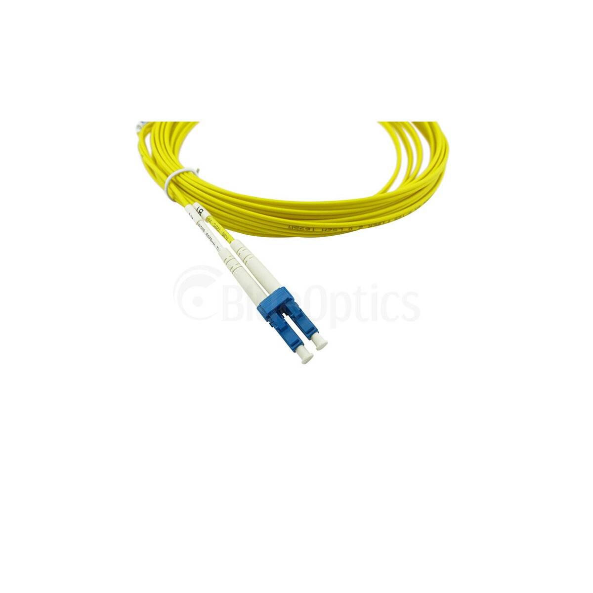 BLUEOPTICS - Duplex LWL Patchkabel LC-UPC/ST-PC Singlemode 0.5 Meter
