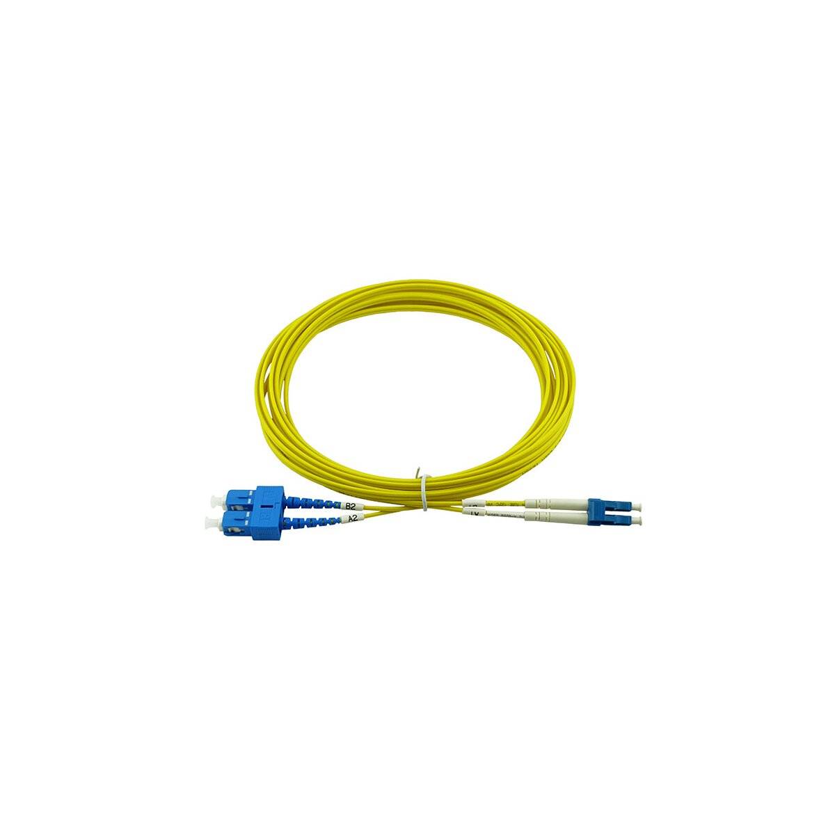 Cisco CAB-SMF-LC-SC-7 kompatibles LC-SC Singlemode Patchkabel 7.5 Meter