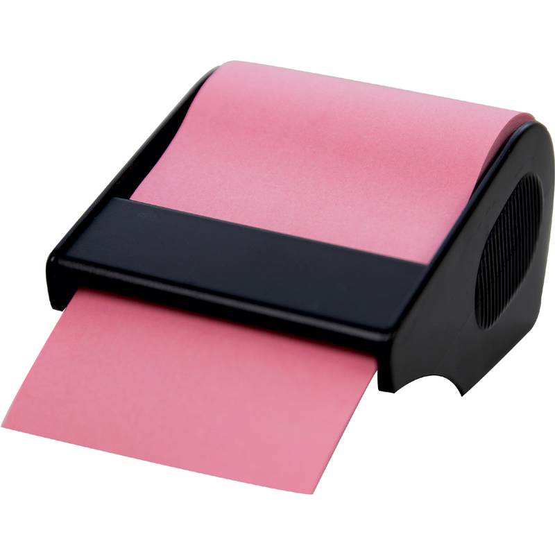 RNK Verlag Haftnotizen-Rolle im Abroller, recycling-pink