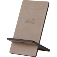 Rhodia Handyhalter italienischem Kunstleder 13x8x8,5 cm Taupe 194411C Rhodia Handyhalter italienischem Kunstleder 13x8x8,5 cm Taupe 194411C