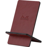 Rhodia Handyhalter italienischem Kunstleder 13x8x8,5 cm Weinrot 194413C Rhodia Handyhalter italienischem Kunstleder 13x8x8,5 cm Weinrot 194413C