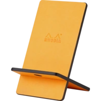 Rhodia Handyhalter italienischem Kunstleder 13x8x8,5 cm Orange 194433C Rhodia Handyhalter italienischem Kunstleder 13x8x8,5 cm Orange 194433C