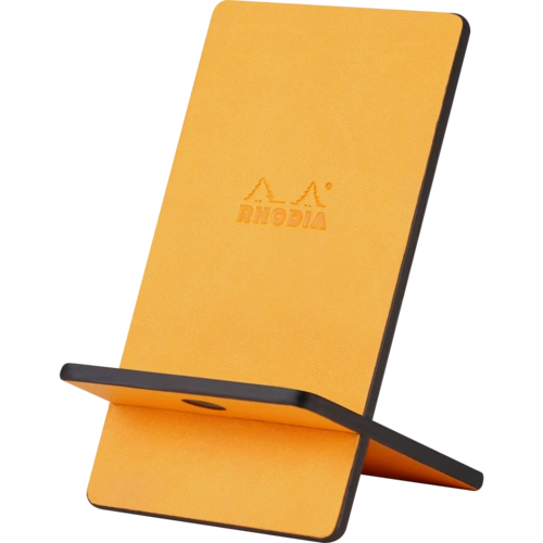 Rhodia Handyhalter italienischem Kunstleder 13x8x8,5 cm Orange 194433C Rhodia Handyhalter italienischem Kunstleder 13x8x8,5 cm Orange 194433C