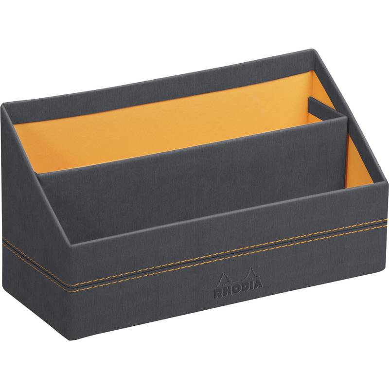 RHODIA Briefhalter RHODIARAMA, 2 Fächer, titan