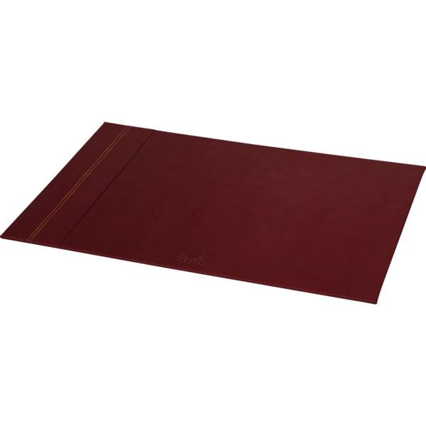 Rhodia feste Schreibtischunterlage Kunstleder, 60x40cm Weinrot 194479C Rhodia feste Schreibtischunterlage Kunstleder, 60x40cm Weinrot 194479C