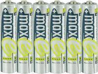 Ansmann 4+2 gratis Akkus maxE Micro AAA 800 mAh - (AAA)