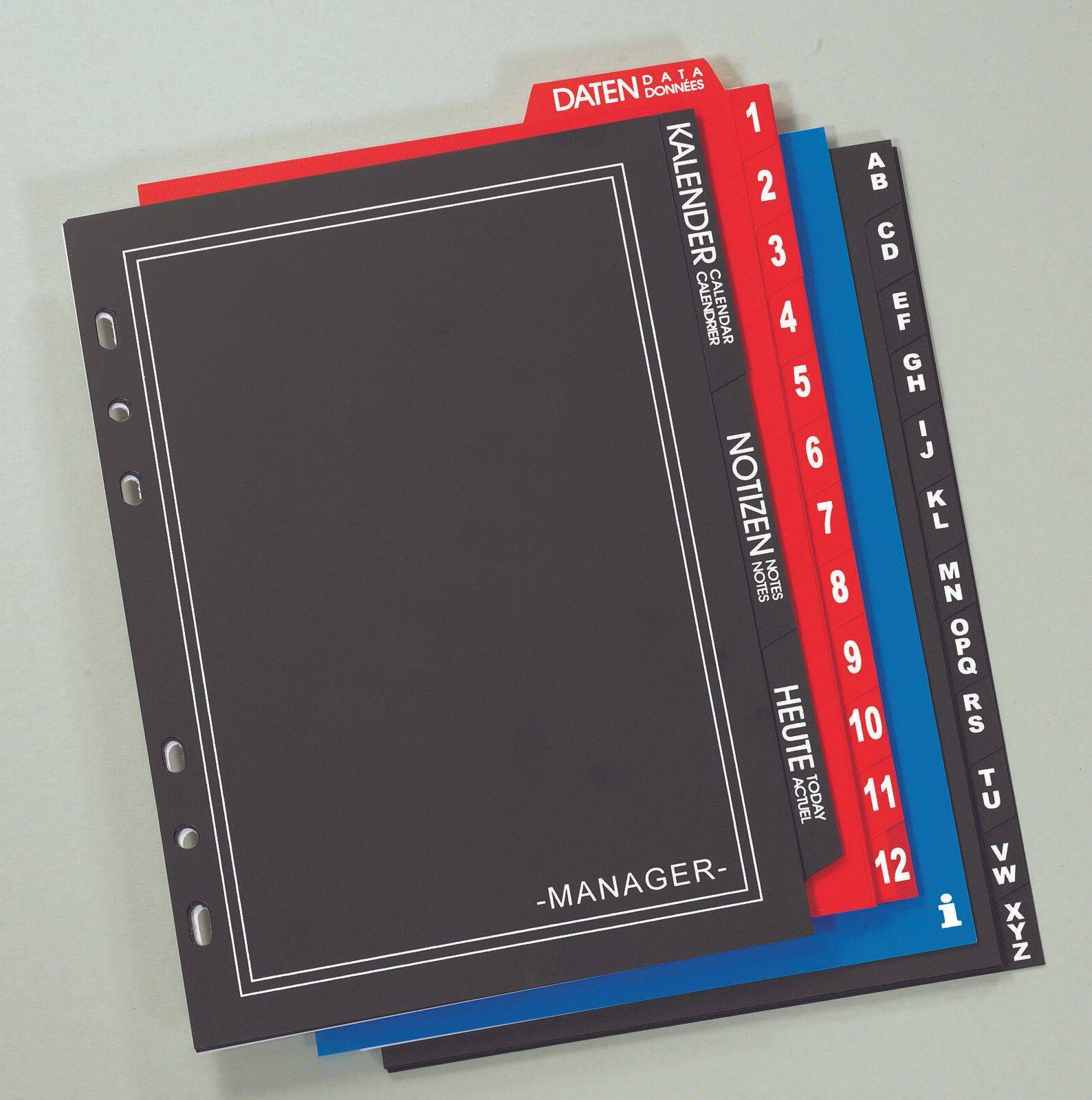 BIND Ringbuch-Ergänzungsset sortiert A5